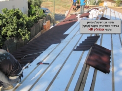 חידוש גג שינגלס ישן ברעפי אונדווילה