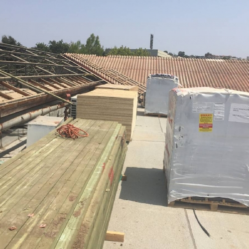 מרישים מעץ אורן מטופל (גוון ירקרק)